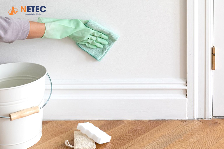 Ưu tiên những dòng sơn trong nhà an toàn cho sức khỏe và dễ dàng lau chùi vết bẩn